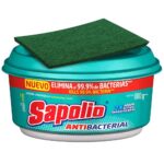 Imagen de Lavavajillas SAPOLIO Antibacterial Limón Pote 800g con 17% de descuento oferta online | SuperCupon