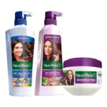 Imagen de Pack NUTRIBELA Shampoo Hialurónico 400ml + Acondicionador Biokeratina 370ml + Tratamiento Capilar Biokeratina 300g con 20% de descuento oferta online | SuperCupon