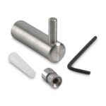 Imagen de Perchero de pared Acero Inoxidable Mediano 1 Gancho Global Trader con 55% de descuento oferta online | SuperCupon
