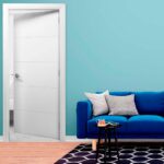 Imagen de Puerta Hdf Blanca Mediterranea 40x75x207cm Dimfer con 54% de descuento oferta online | SuperCupon