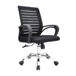 Imagen de Silla de Oficina Giratoria Lux Negro Bonno con 55% de descuento oferta online | SuperCupon