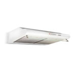 Imagen de Campana Extractora Orange Pari de acero inoxidable 60 cm Blanca con 30% de descuento oferta online | SuperCupon