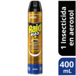 Imagen de Insecticida en Aerosol RAID Max Cucarachas Frasco 400ml con 15% de descuento oferta online | SuperCupon
