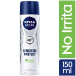 Imagen de Desodorante para hombre Spray NIVEA Sensitive Protect - Frasco 150ml con 21% de descuento oferta online | SuperCupon