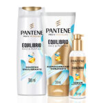 Imagen de Pack PANTENE Shampoo Pro-V Miracles Equilibrio Raíz y Puntas 300ml + Acondicionador Hidratante 250ml + Sérum Revitalizador 95ml con 18% de descuento oferta online | SuperCupon