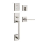 Imagen de Cerradura de Sobreponer San Clemente Bronce/Acero Plata Kwikset con 50% de descuento oferta online | SuperCupon