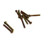 Imagen de Tornillo Stovebolt cabeza redonda M-4 x 30mm x10 Werken con 75% de descuento oferta online | SuperCupon