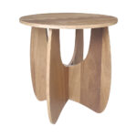 Imagen de Mesa Lateral Selma M+Design 40x40x40cm Café con 50% de descuento oferta online | SuperCupon