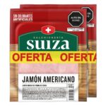 Imagen de Twopack Jamón Americano Suiza 180g con 21% de descuento oferta online | SuperCupon