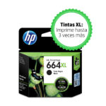 Imagen de Hp Cartucho de Tinta 664XL Negro con 45% de descuento oferta online | SuperCupon
