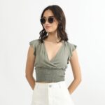 Imagen de Blusa Manga Corta Casual Mujer con 50% de descuento oferta online | SuperCupon