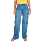Imagen de Pantalón Recto Algodón Mujer con 50% de descuento oferta online | SuperCupon