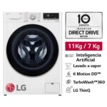 Imagen de Lavaseca WD11WVC3S6 11/7 Kg AI DD Carga Frontal Blanco con 34% de descuento oferta online | SuperCupon