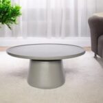 Imagen de Set x2 Mesas de Terraza Cairo Gris Cemento Liviano: Mesa de Centro + Lateral con 54% de descuento oferta online | SuperCupon