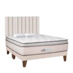 Imagen de Dormitorio Europeo Natten King + 2 Almohadas Viscoelásticas + Protector con 50% de descuento oferta online | SuperCupon