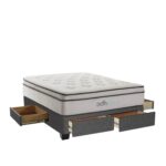 Imagen de Cama Con Cajones Fred 2 Plz + 2 Almohadas Viscoelásticas + Protector. con 51% de descuento oferta online | SuperCupon