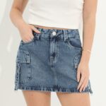Imagen de Falda Corta 100% Algodón Mujer con 50% de descuento oferta online | SuperCupon