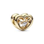 Imagen de Charm Corazón y piedra flotante con 70% de descuento oferta online | SuperCupon
