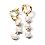 Imagen de Aretes Colgantes Círculo Orgánica con 50% de descuento oferta online | SuperCupon