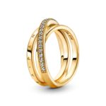 Imagen de Anillo En Shine Banda Triple Logo con 50% de descuento oferta online | SuperCupon