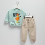 Imagen de Conjunto Polera Más Buzo Bebé Niño Algodón con 60% de descuento oferta online | SuperCupon