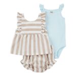 Imagen de Conjunto 3 Piezas Bebé Niña Algodón Carters con 71% de descuento oferta online | SuperCupon