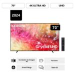 Imagen de Televisor 70" Crystal Uhd Du7000 4k Tizen Os Smart Tv (2024) con 40% de descuento oferta online | SuperCupon