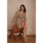 Imagen de Vestido Corto Lino Mujer con 50% de descuento oferta online | SuperCupon