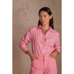 Imagen de Blusa Manga Larga Algodón Mujer con 50% de descuento oferta online | SuperCupon