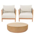 Imagen de Mesa de Centro Atenea Natural con 51% de descuento oferta online | SuperCupon