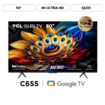 Imagen de Televisor 50" Google Tv 50c655 Qled 4k Ultra Hd Smart Tv con 39% de descuento oferta online | SuperCupon