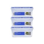 Imagen de Set 3x2 Envase Hermético Recto 600ml Locknlock con 86% de descuento oferta online | SuperCupon