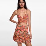 Imagen de Falda Corta Mujer Mango con 56% de descuento oferta online | SuperCupon