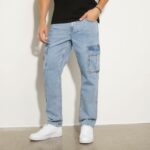 Imagen de Jean Cargo 100% Algodón Hombre con 50% de descuento oferta online | SuperCupon