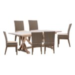 Imagen de Juego de Comedor de Terraza Kubu Kawaii 6 Sillas con 51% de descuento oferta online | SuperCupon