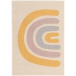 Imagen de Alfombra Infantil Arcoiris Beige con 61% de descuento oferta online | SuperCupon