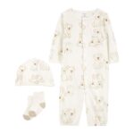 Imagen de Conjunto 3 Piezas Bebé Niño Niña con 61% de descuento oferta online | SuperCupon