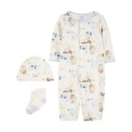 Imagen de Conjunto Bebé Niña 3 Piezas Algodón Carters con 61% de descuento oferta online | SuperCupon