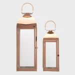 Imagen de Set 2 Faroles Cobre con 50% de descuento oferta online | SuperCupon