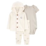 Imagen de Conjunto Bebé Unisex 3 Piezas Algodón Carters con 50% de descuento oferta online | SuperCupon