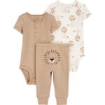 Imagen de Conjunto 3 Piezas Bebé Niño Algodón Carters con 50% de descuento oferta online | SuperCupon