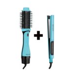 Imagen de Combo One Step Secador y Voluminizador Plus Menta + Alisadora Lasting Brillance con 51% de descuento oferta online | SuperCupon