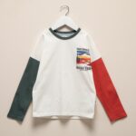 Imagen de Polo Manga Larga Algodón Estampada Niño con 50% de descuento oferta online | SuperCupon