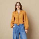 Imagen de Blusa Manga Larga Algodón Flores Mujer con 50% de descuento oferta online | SuperCupon