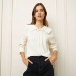 Imagen de Polo Manga Larga Casual Mujer con 50% de descuento oferta online | SuperCupon