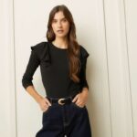 Imagen de Polo Manga Larga Casual Mujer con 50% de descuento oferta online | SuperCupon
