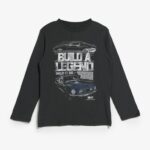 Imagen de Polo Manga Larga Algodón Niño Estampada Casual con 76% de descuento oferta online | SuperCupon