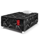 Imagen de Cama Box Tarima Super Star 1.5 Plz Negra + 1 Almohada + Protector con 52% de descuento oferta online | SuperCupon