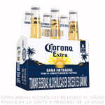 Imagen de Sixpack Cerveza Corona Extra Botella 330ml con 18% de descuento oferta online | SuperCupon