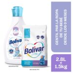 Imagen de Pack Bolívar Bebés y Niños: Detergente 1.5kg + Suavizante 2.8L con 21% de descuento oferta online | SuperCupon
